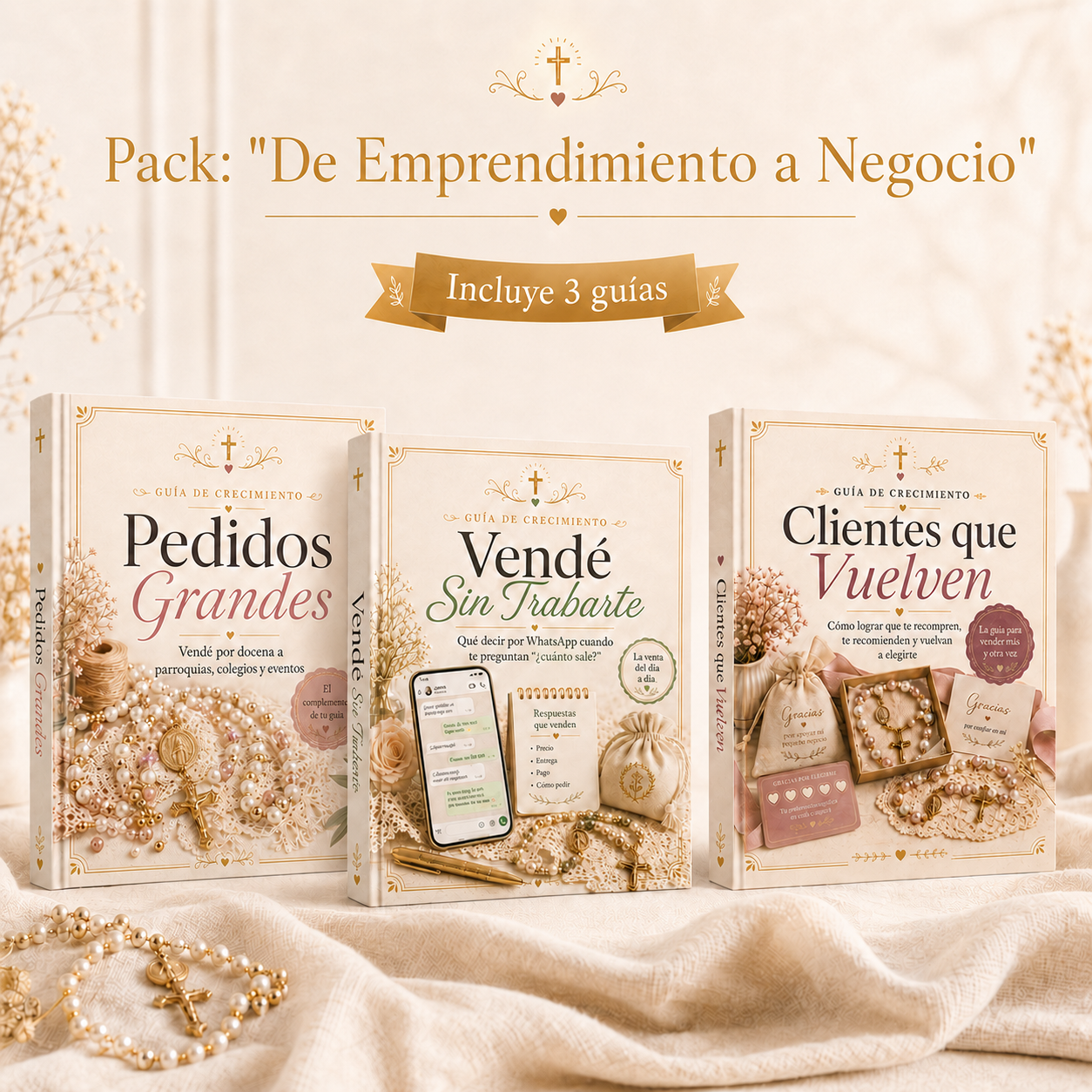 Pack: “De Emprendimiento a Negocio” - 3 Guías Digitales Premium